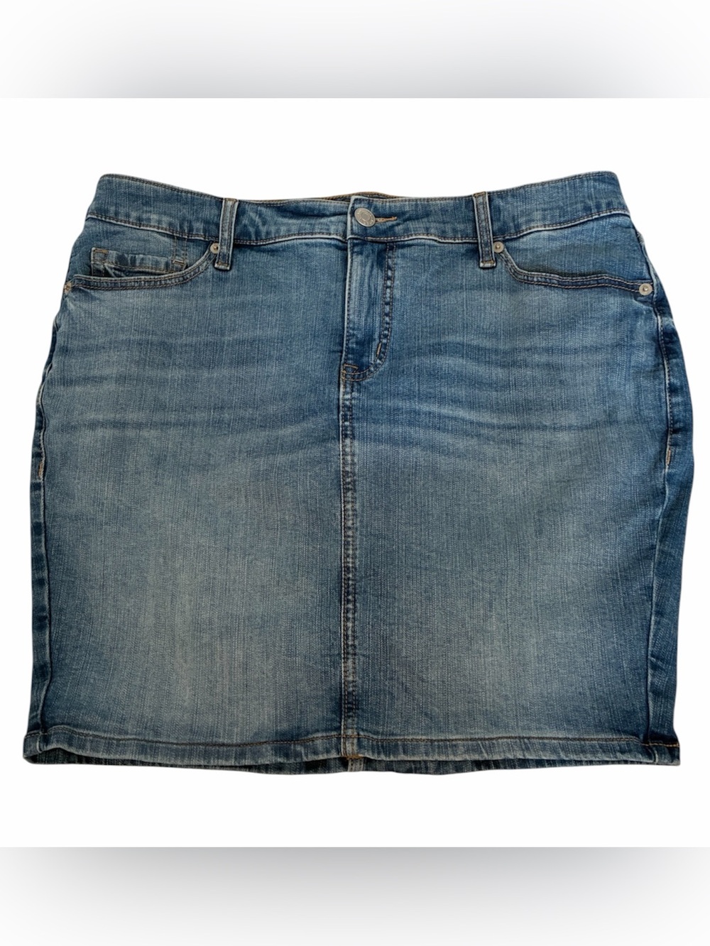 torrid denim mini skirt